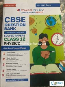 Oswaal CBSE question bank physics class 12