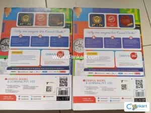 Oswaal CBSE question bank science and social science book