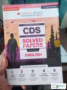 Oswaal CDS Question Bank  Previous Years Solved Question Papers