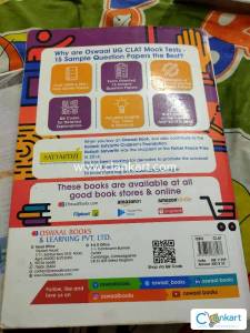 Oswaal CLAT UG Sample Paper Book 2022 edition.