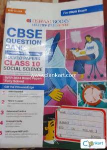 Oswaal Cbse Question Bank Social Science Class 10