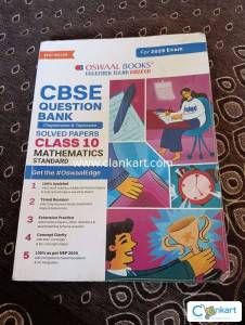 Oswaal Cbse class 10 maths question bank standard latest edition
