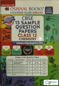 Oswaal Chemistry 15 Sample Question Papers