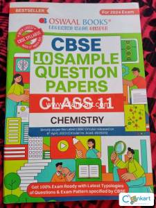 Oswaal Chemistry cbse Sample paper class 11