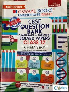 Oswaal Chemistry question bank class 12 (CBSE)