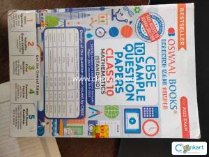 Oswaal Class 10 -10 Sample Question Papers Maths STD