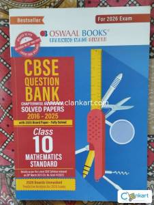 Oswaal Class 10 Math Standard QB (Untouched,new)  Student Book Store