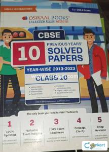 Oswaal Class 10 Previous Years Solved Papers 2013-2023