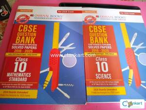 Oswaal Class 10th Maths & Science Question Bank