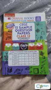 Oswaal Class 12 Economics Sample Papers