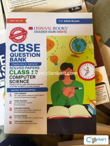 Oswaal Computer Science CBSE Class 12 Question Bank