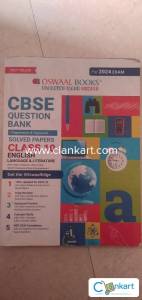 Oswaal English Cbse question bank for Class 10
