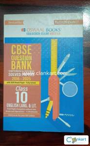 Oswaal English Language and lit. Book for class 10