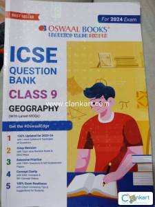 Oswaal Geography Question Bank for Class 9
