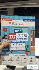 Oswaal ICSE 10 years solved papers