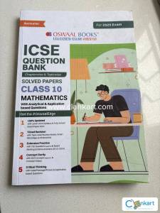 Oswaal ICSE Maths solved papers class 10