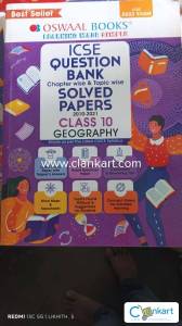 Oswaal ICSE QUESTION BANK GEOGRAPHY CLASS X