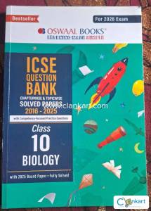 Oswaal ICSE Question Bank Class 10 Biology