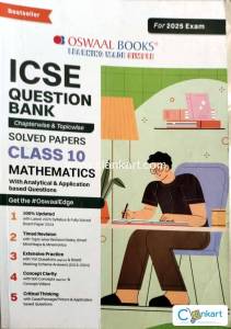 Oswaal ICSE Question Bank  Class 10  Mathematics