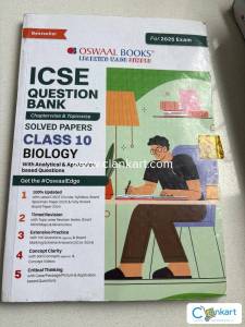 Oswaal ICSE question bank biology class 10