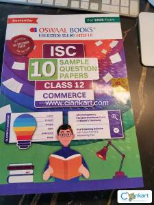 Oswaal ISC 10 sample question papers class 12 commerce