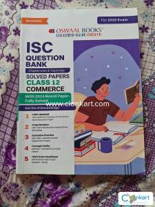 Oswaal ISC Class 12 Commerce Question Bank