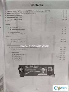 Oswaal ISC Question Bank Class 12 Computer Science (2024-25 Edition)
