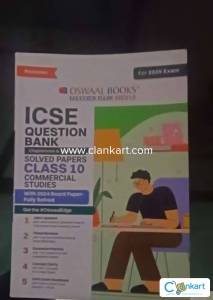Oswaal Icse Class 10th Question Bank for Commercial Studies