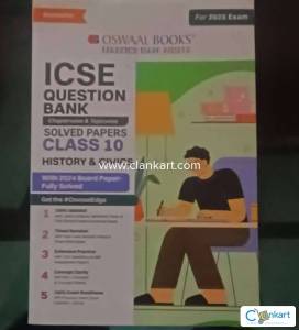 Oswaal Icse Class 10th Question Bank for History And Civics