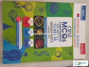 Oswaal MCQs Maths Class10
