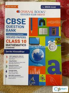 Oswaal Mathematics Class 10 (Brand New)