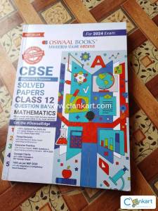 Oswaal Maths Question Bank for Class 12