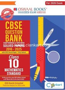 Oswaal Maths Standard Class 10 Question Bank