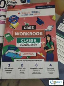 Oswaal Maths Workbook for Class 9