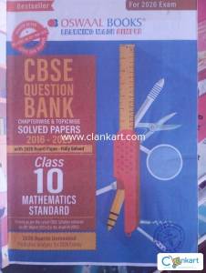 Oswaal Maths Standard Questions Bank for class 10