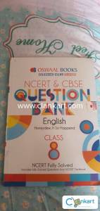 Oswaal NCERT AND CBSE QUESTION BANK ENGLISH CLASS  8