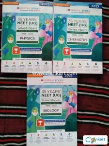 Oswaal NEET pyq book (physics, chemistry and biology)