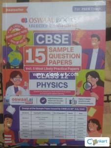 Oswaal Physics Sample papers Class 12