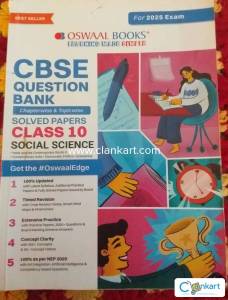 Oswaal Question bank social science for class 10