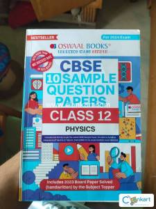 Oswaal Sample Paper Class 12th Physics (2023-24)