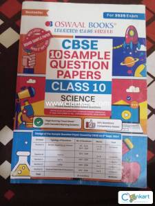 Oswaal Sample Paper for Class 10 Set of 3 Books