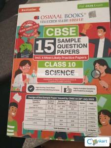 Oswaal Science Sample Papers for class 10