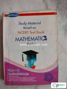 Oswaal Study Material Based on NCERT Text Book Mathematics