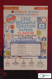 Oswaal - CBSE 10 Sample Papers - English for Class 10