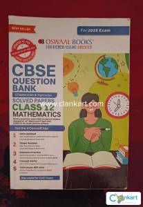 Oswaal - CBSE Question Bank -Mathematics for Class 12th