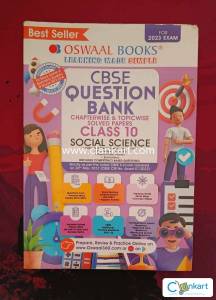 Oswaal - CBSE Question Bank - Social Science for Class 10th