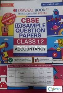 Oswaal accountancy class 12 cbse
