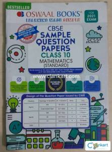 Oswaal book(Sample question papers) Mathematics for Class 10
