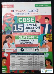 Oswaal book 2026 CBSE Class 10 Mathematics (Standard).