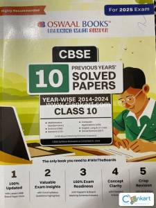 Oswaal book class 10 All in one